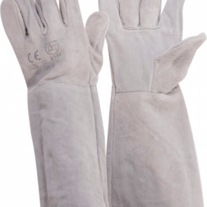 Double palmed leather gloves
