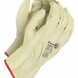 Pig skin gloves
